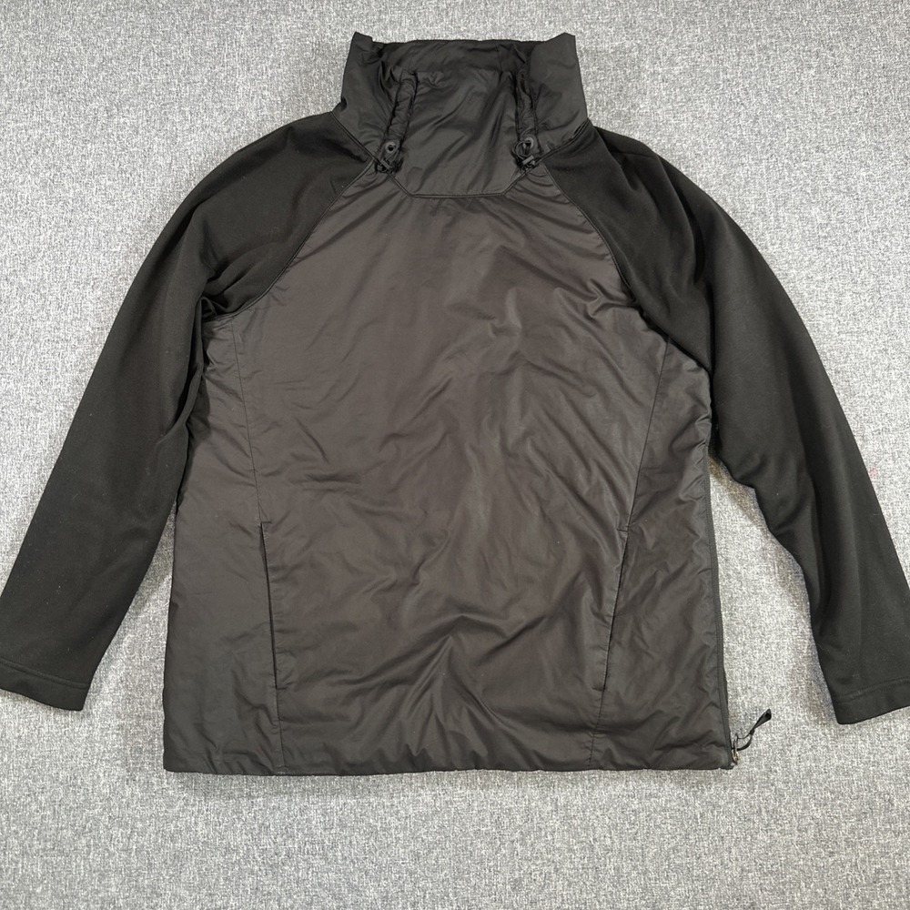 The‎ North Face Womens Black Softshell Pullover Windbreaker Jacket Medium